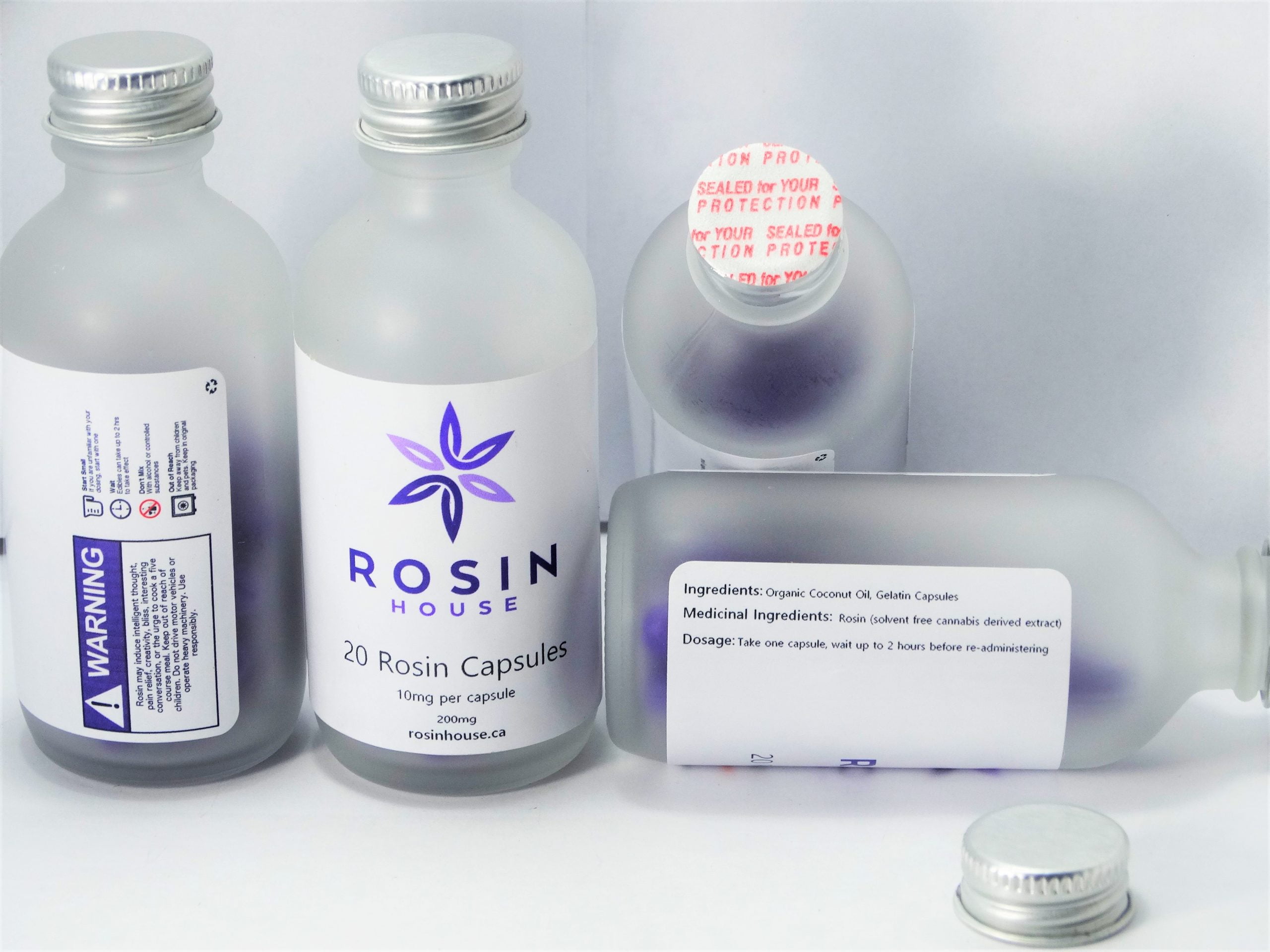 Rosin House 10mg Caps scaled Rosin House Capsules (10mg THC)