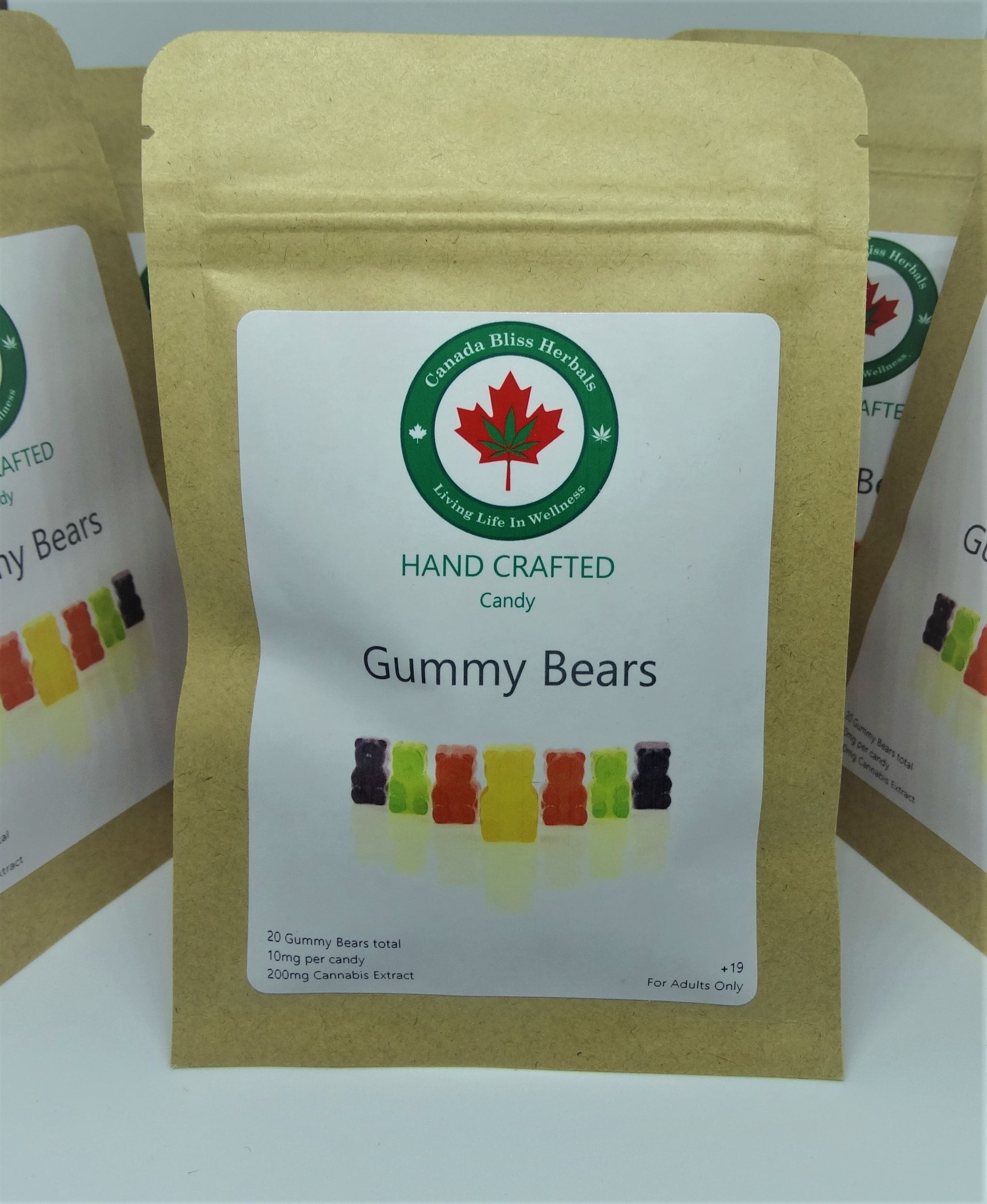 bliss bears Canada Bliss Gummy Bears (200mg)