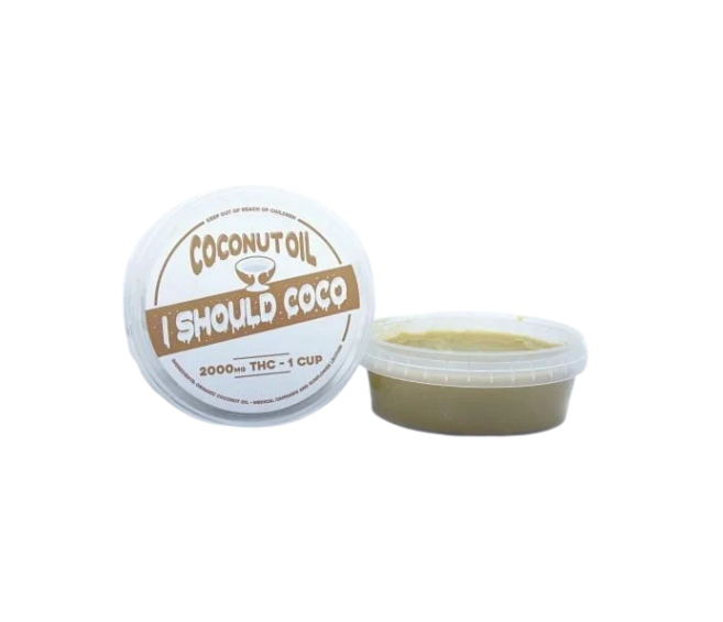 coconut cannabutter lidcup Organic Medicated Coconut Oil