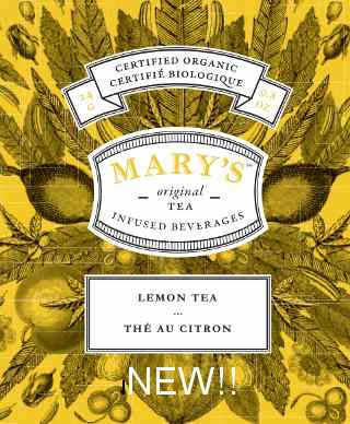 lemon tea Mary’s Lemon Tea
