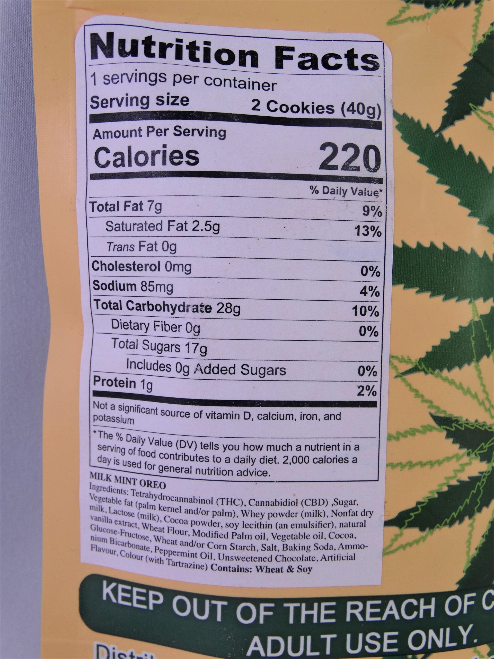 mint creme cookies back scaled Sweet Jane’s – Milk Chocolate Mint Cream Cookies
