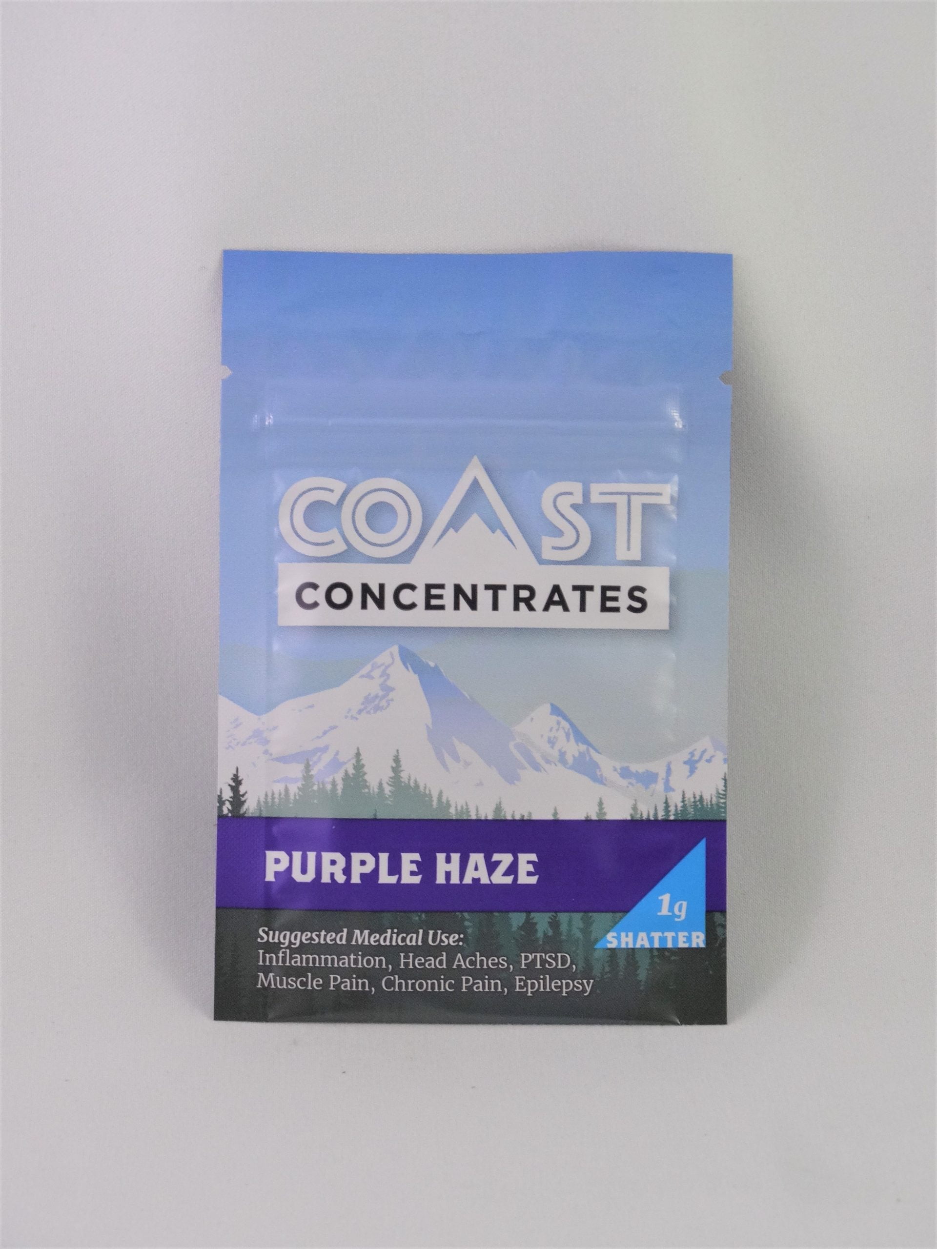 purple haze shatter scaled Coast Concentrates - Purple Haze