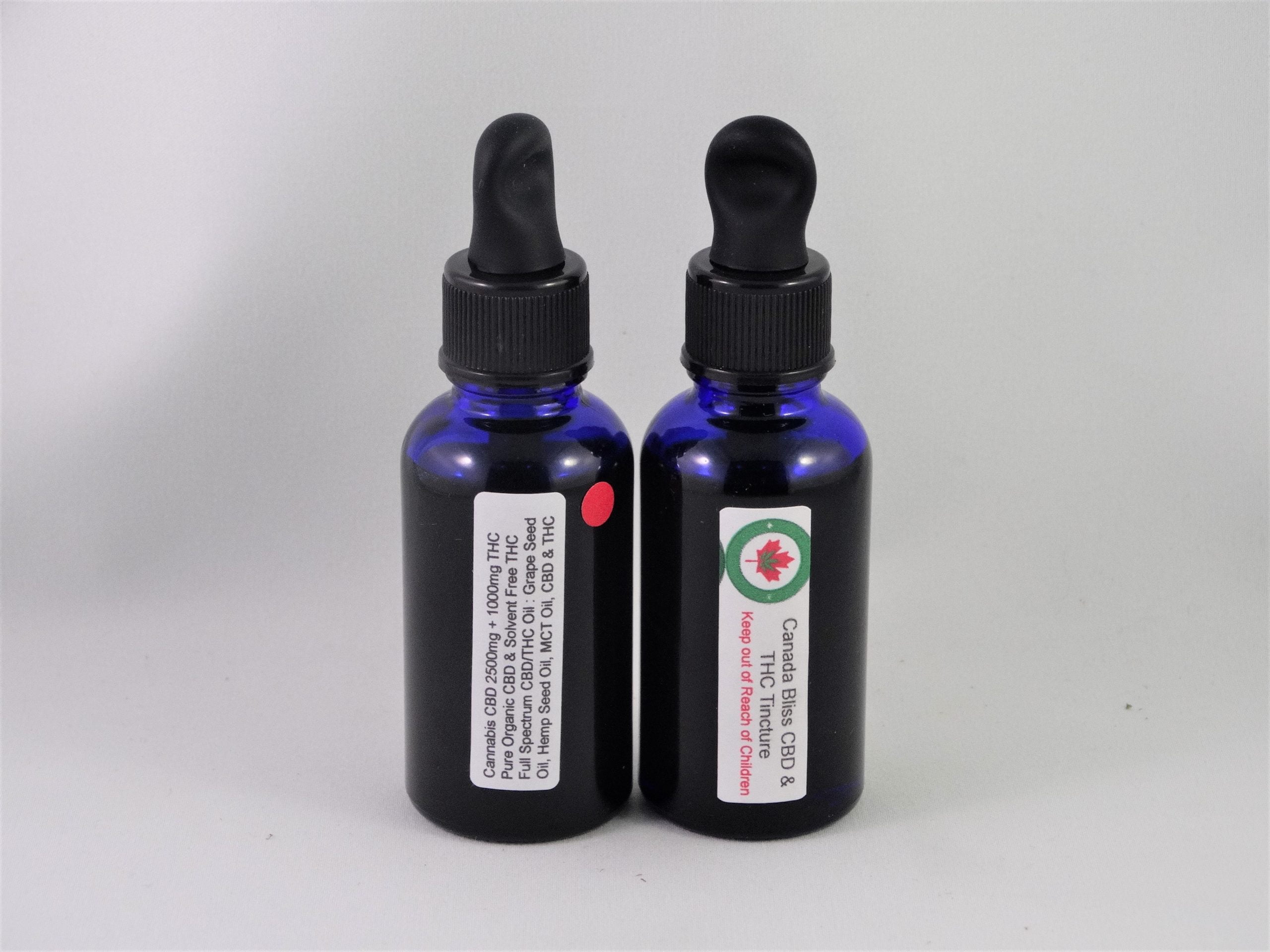 CBH THC CBD tincture scaled Canada Bliss - THC & CBD Tincture