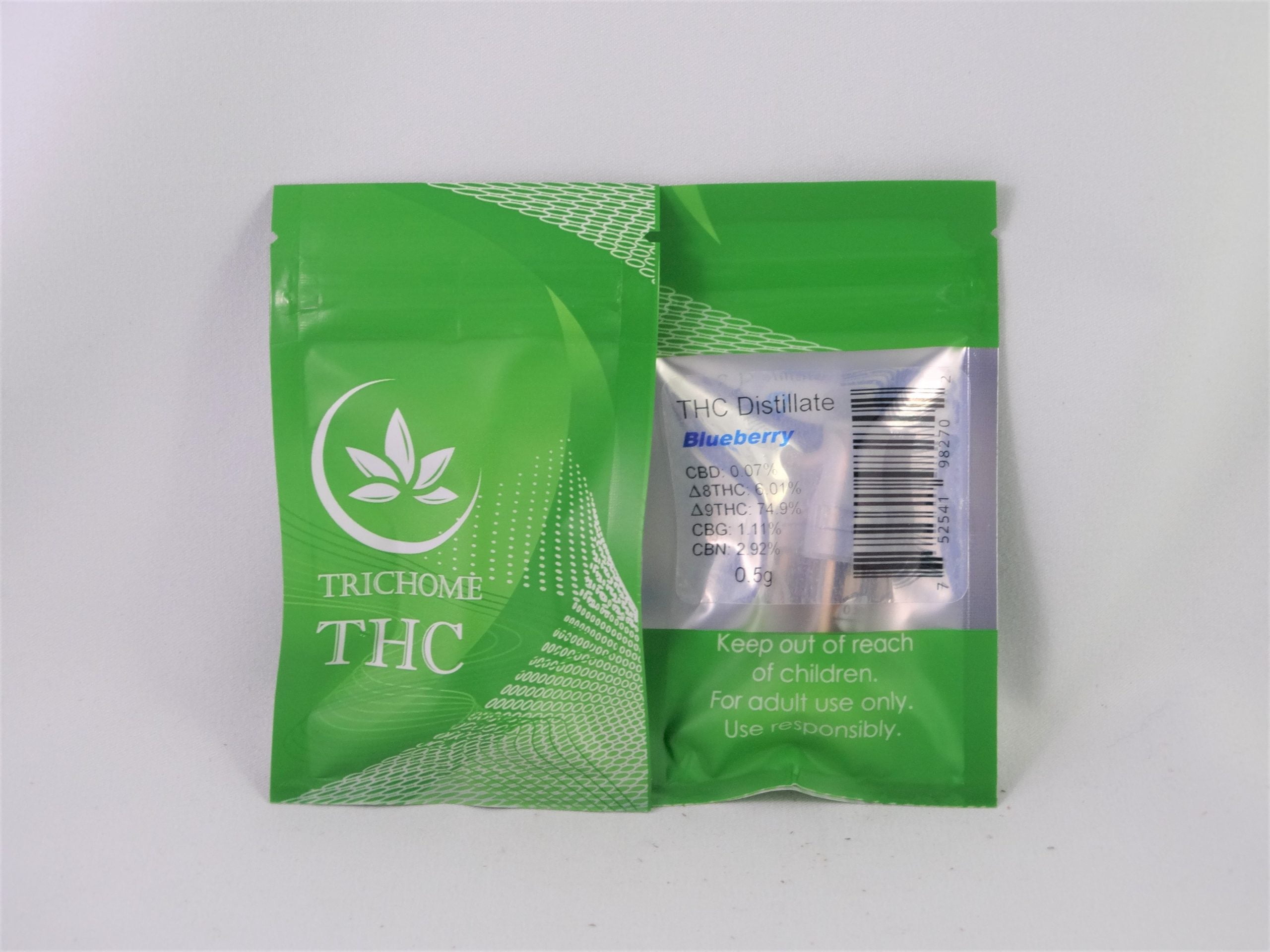 blueberry cartridges scaled Trichome - Blueberry THC Distillate Cartridges