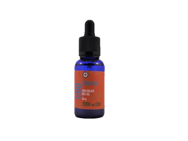 CBH 2000mg CBD Tincture cutout 1 Canada Bliss - 2000mg CBD Tincture