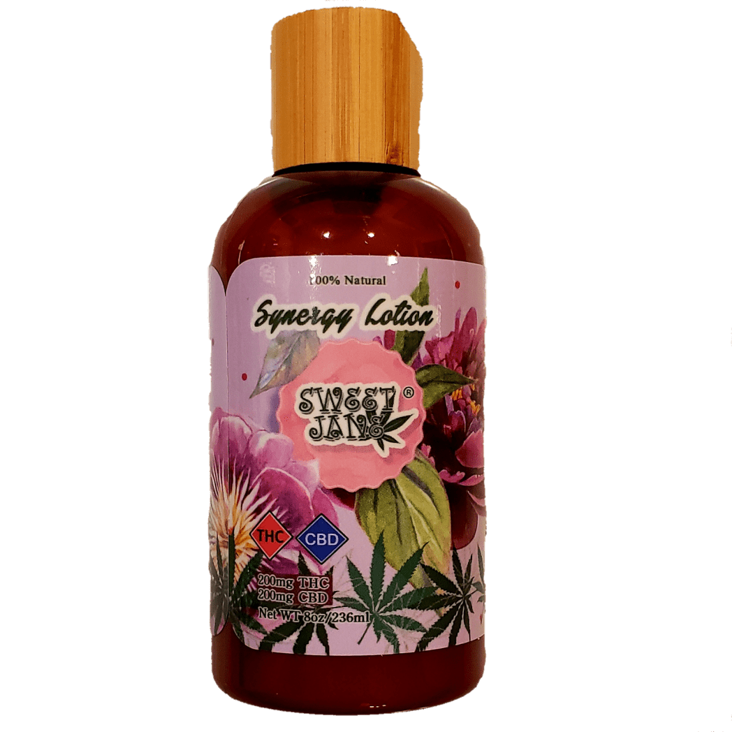 sj Sweet Jane's - Synergy CBD THC Lotion