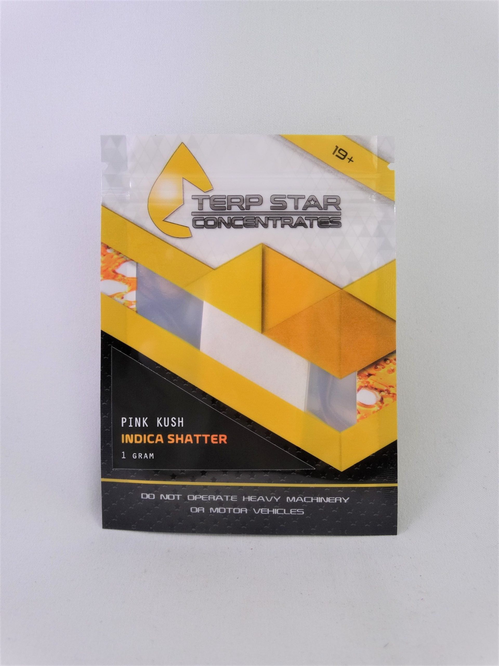 Pink Kush Shatter scaled Terp Star Concentrates - Pink Kush Shatter
