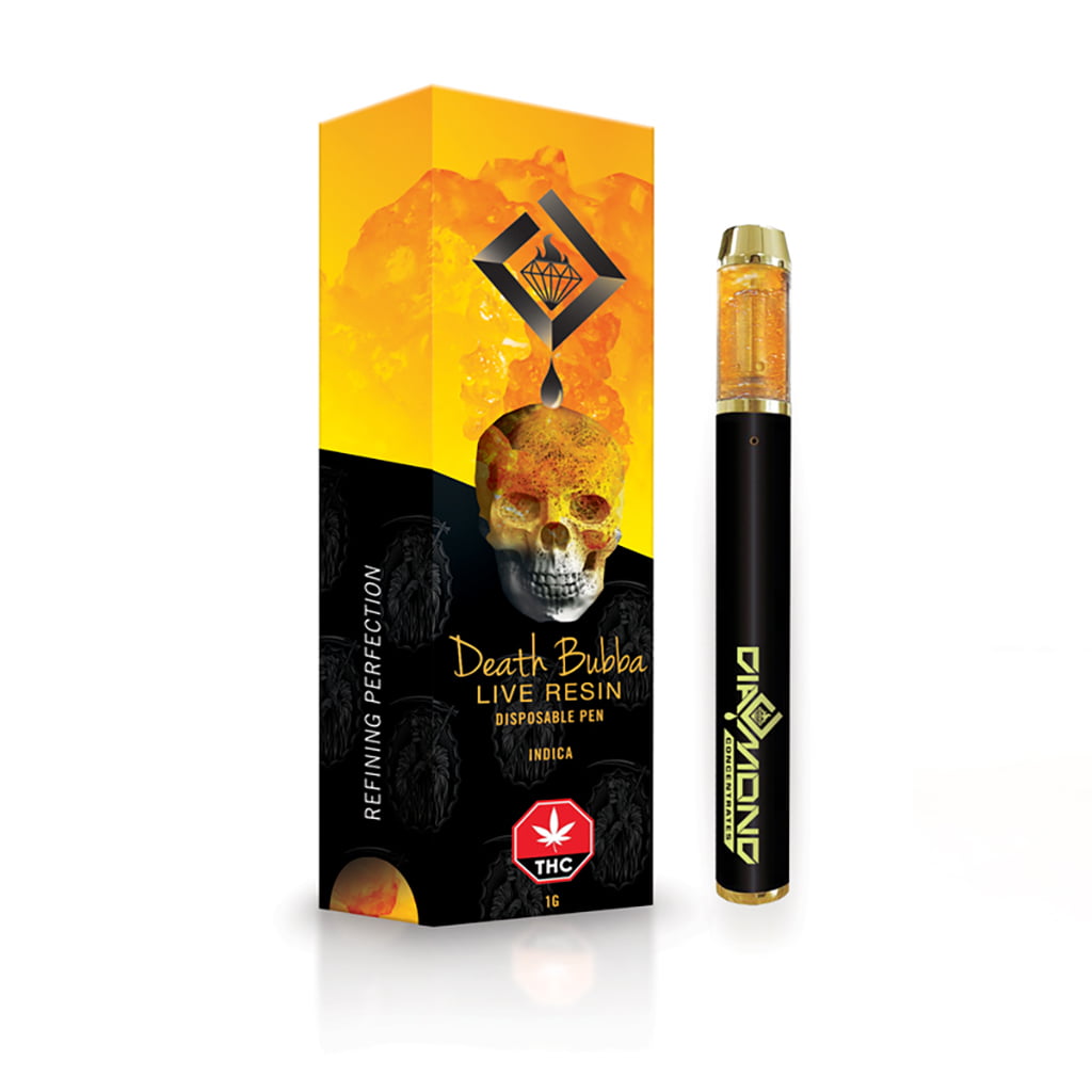diamond death bubba live resin pen Diamond Concentrates - Death Bubba Live Resin Disposable Vape Pens