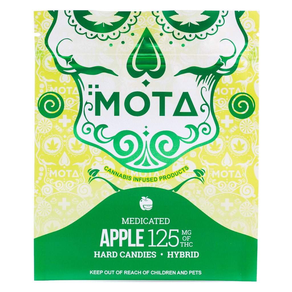 apple hard candies Mota - Apple Hybrid Hard Candies (125mg THC)