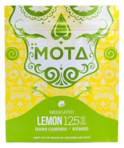 Mota - Lemon Hybrid Hard Candies (125mg THC)