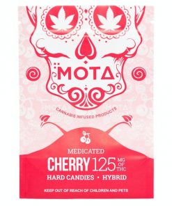 Mota - Cherry Hybrid Hard Candies (125mg THC)