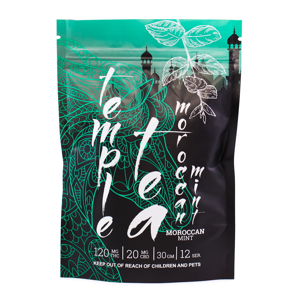 morrocanmint 7072 Mota – Temple Tea Moroccan Mint (120mg THC & 20mg CBD)