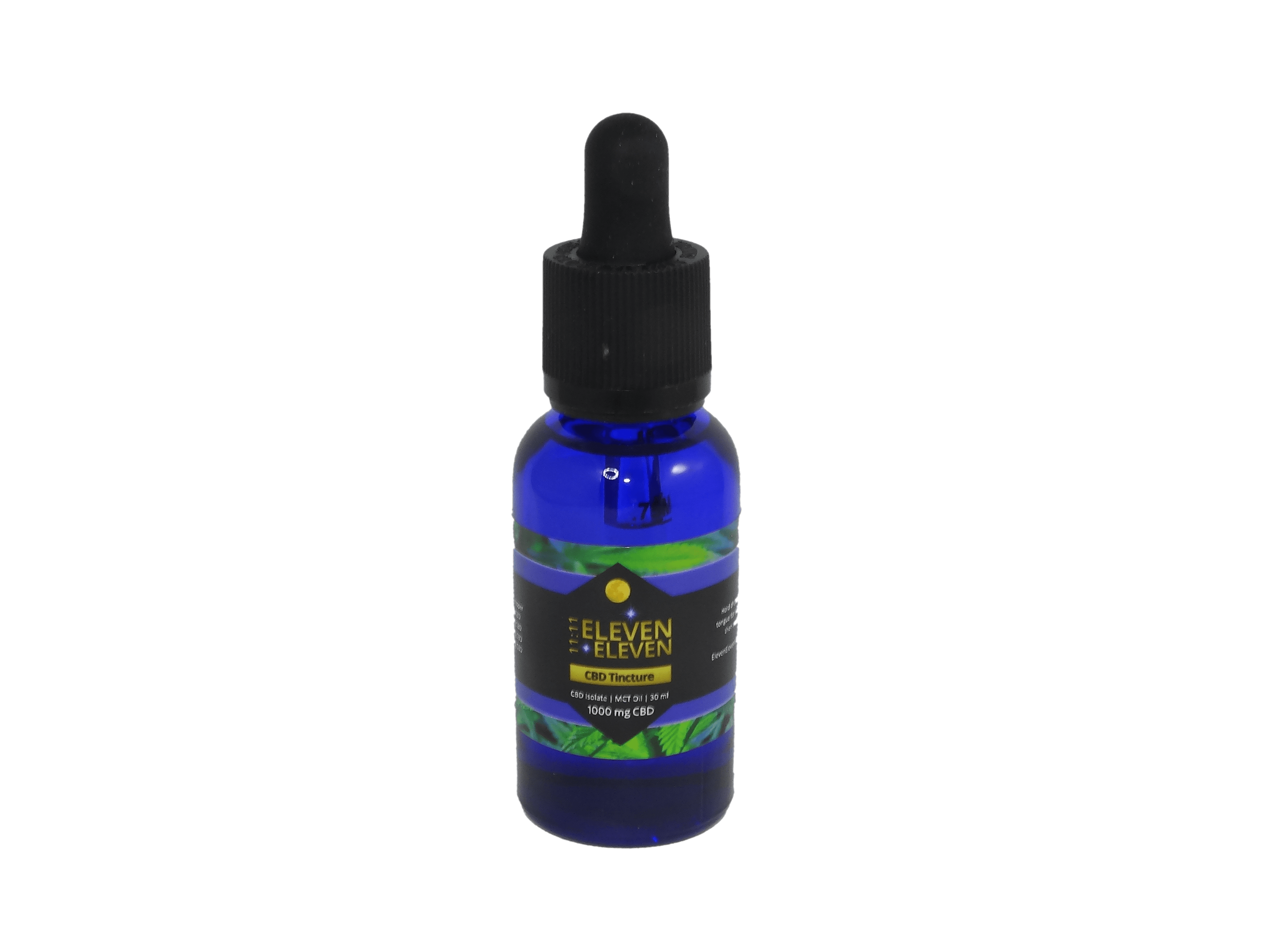Eleven 1000mg CBD Tincture cutout Eleven Eleven - 1000mg CBD Tincture