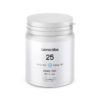 CannaBliss 25mg THC capsules white bottle MCT oil base low dose THC 30 capsule container supplement packaging