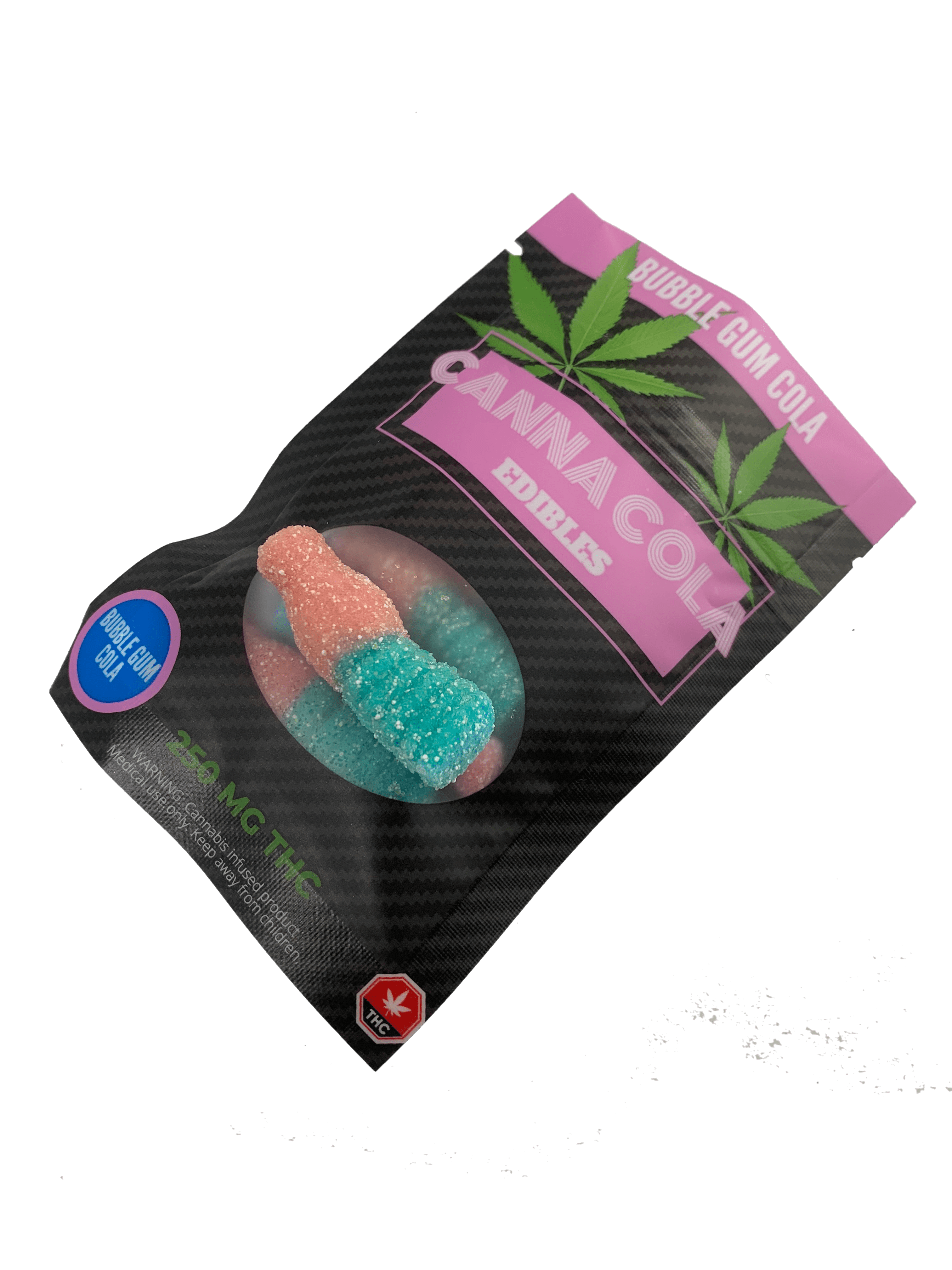 Cana Cola 250mg BubbleGum2 Canna Cola - 250mg Cola Bottles