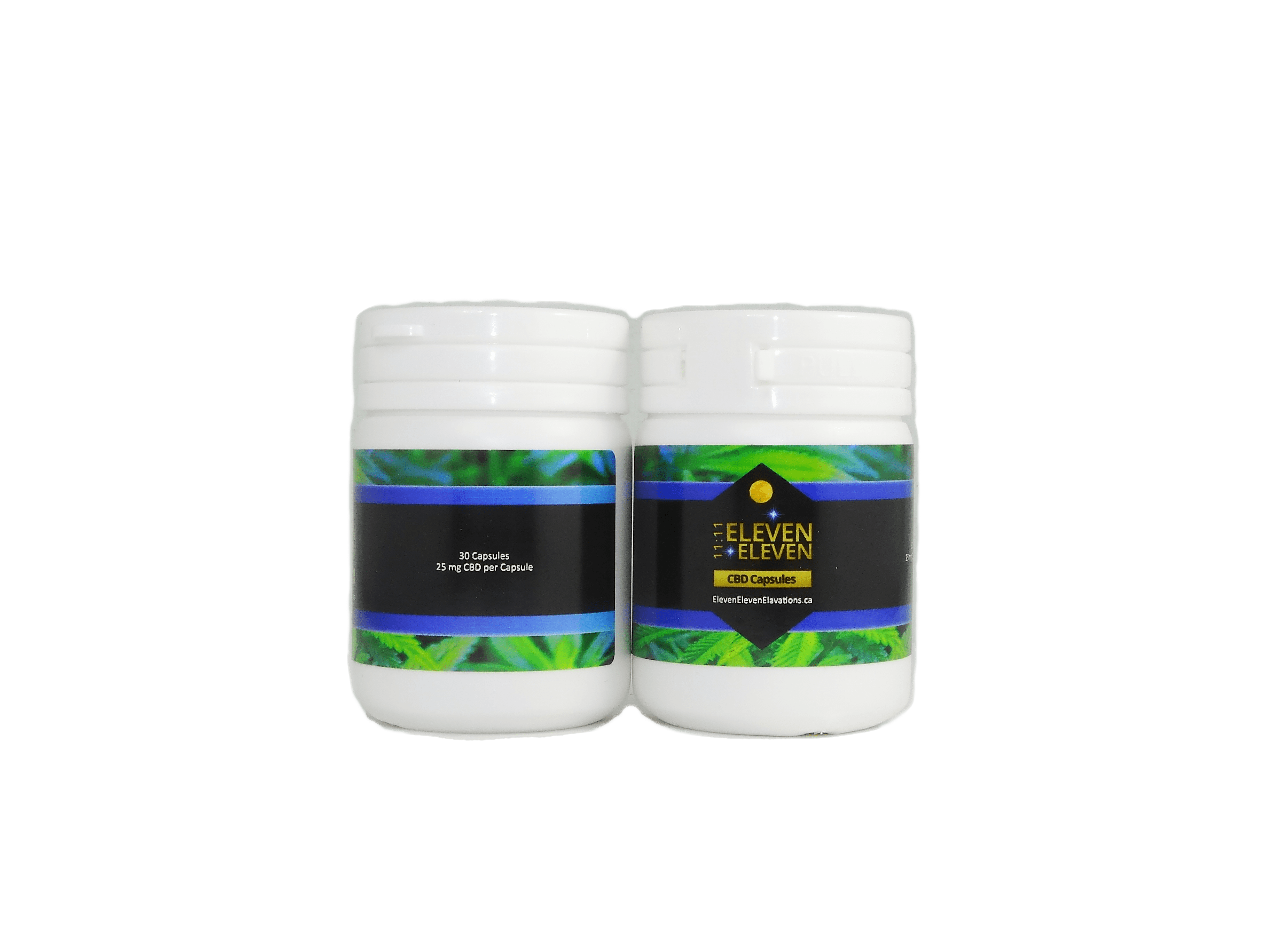 Eleven CBD Caps2 cutout 1 Eleven Eleven - 25mg CBD Capsules