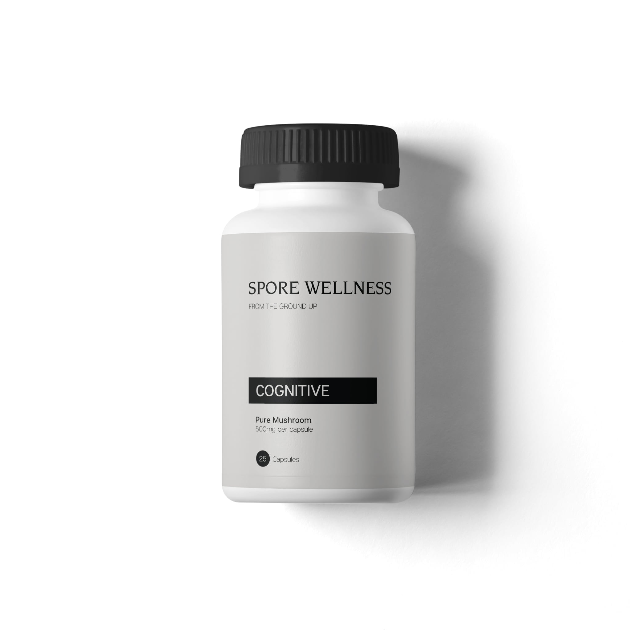 Spore Wellness Cognitive front Spore Wellness (Cognitive) Microdosing Mushroom Capsules