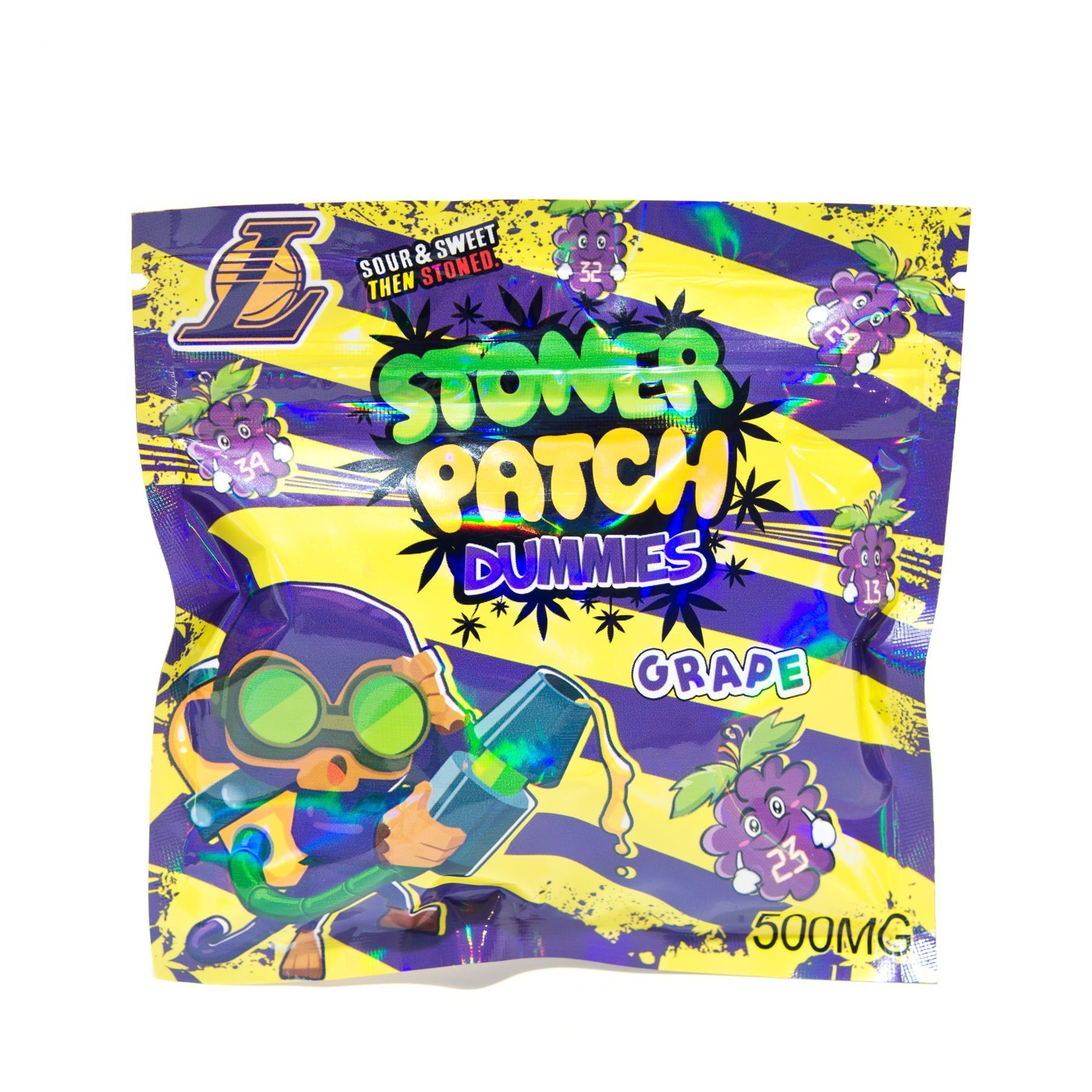 stoner patch grape Stoner Patch Dummies - 500mg Grape