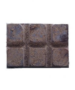 west coast premium dark chocolate mint bar raw cutout