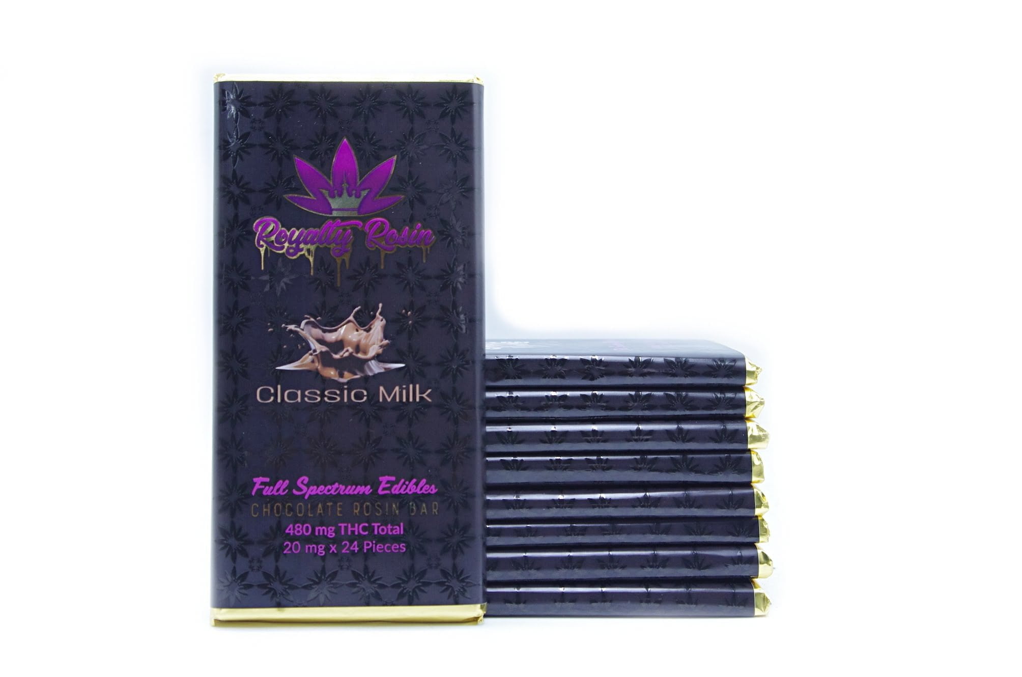 Royalty Rosin Chocolate Bar Royalty Rosin Full Spectrum Chocolate Bars (480mg THC)