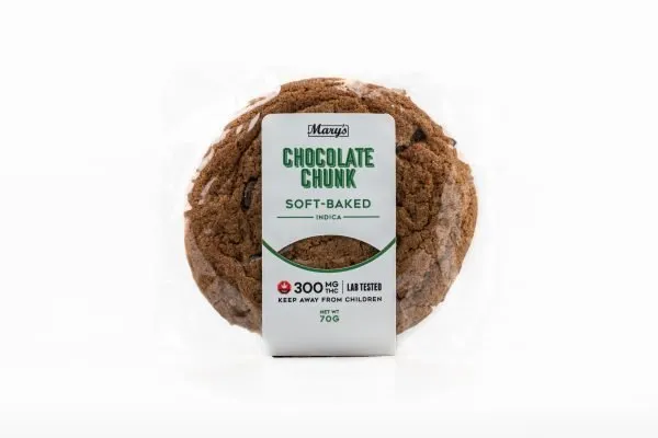 marys Chocolate Chunk 300mg Indica 600x400 1 Mary's Chocolate Chunk (300mg, Indica)