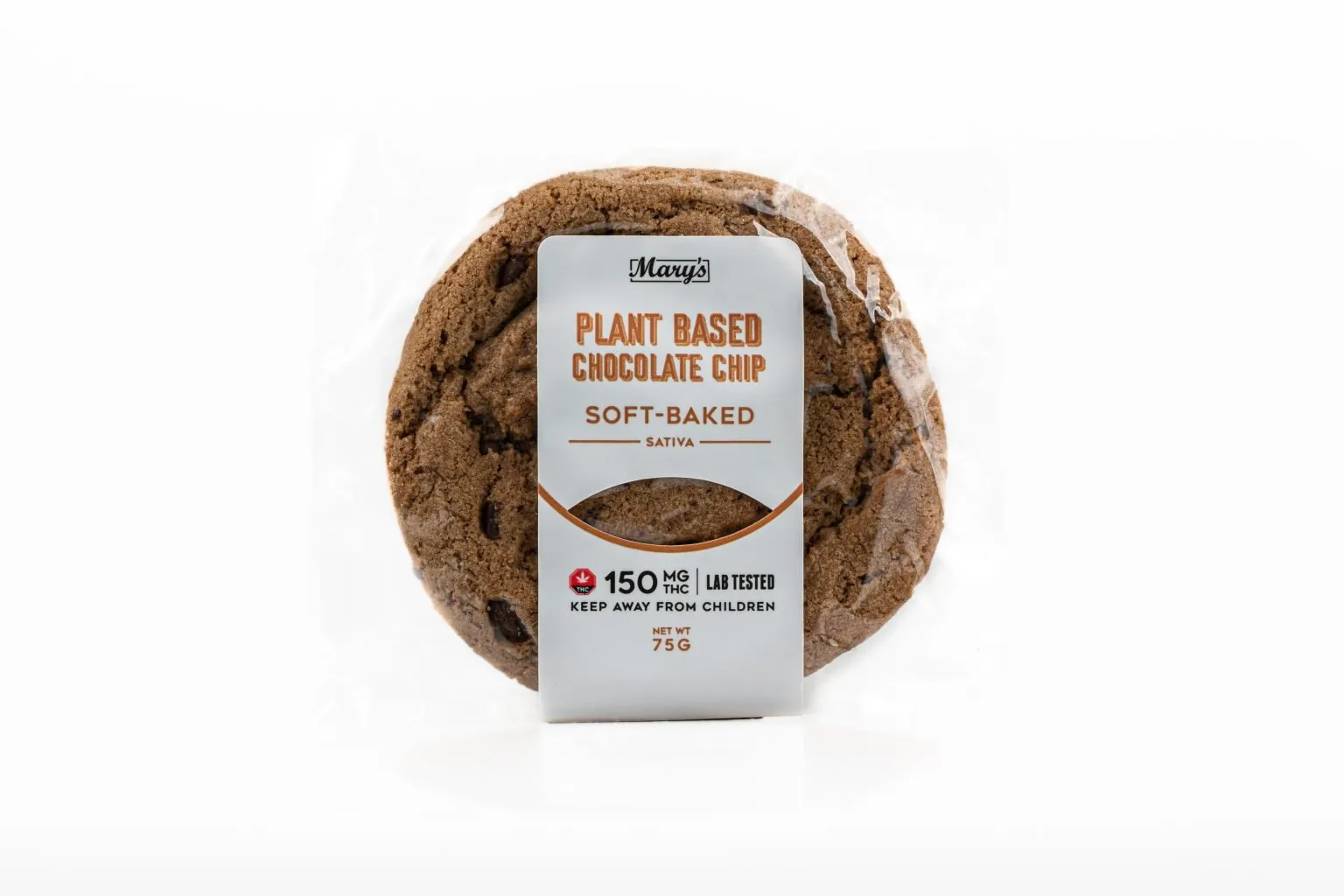 marys Plant Based Chocolate Chip 150mg Sativa 1536x1024 1 Mary's Plant Based Chocolate Chunk (150mg, Sativa)