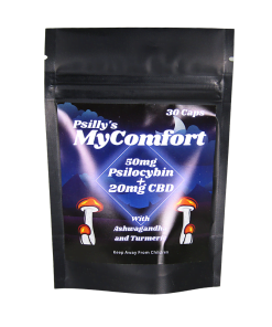Psillys Mycomfort 50mg front