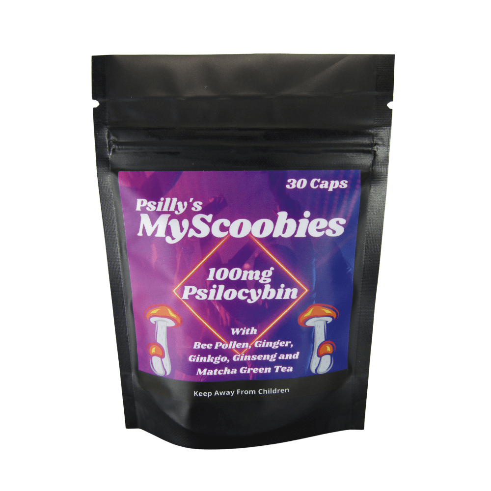 myscoobies 100mg 30 f Psilly's MyScoobies Microdose Caps