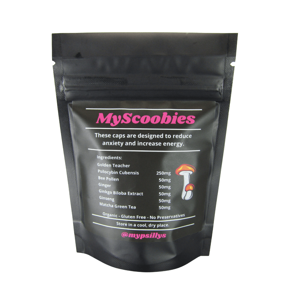 myscoobies 250mg 30 b Psilly's MyScoobies Microdose Caps