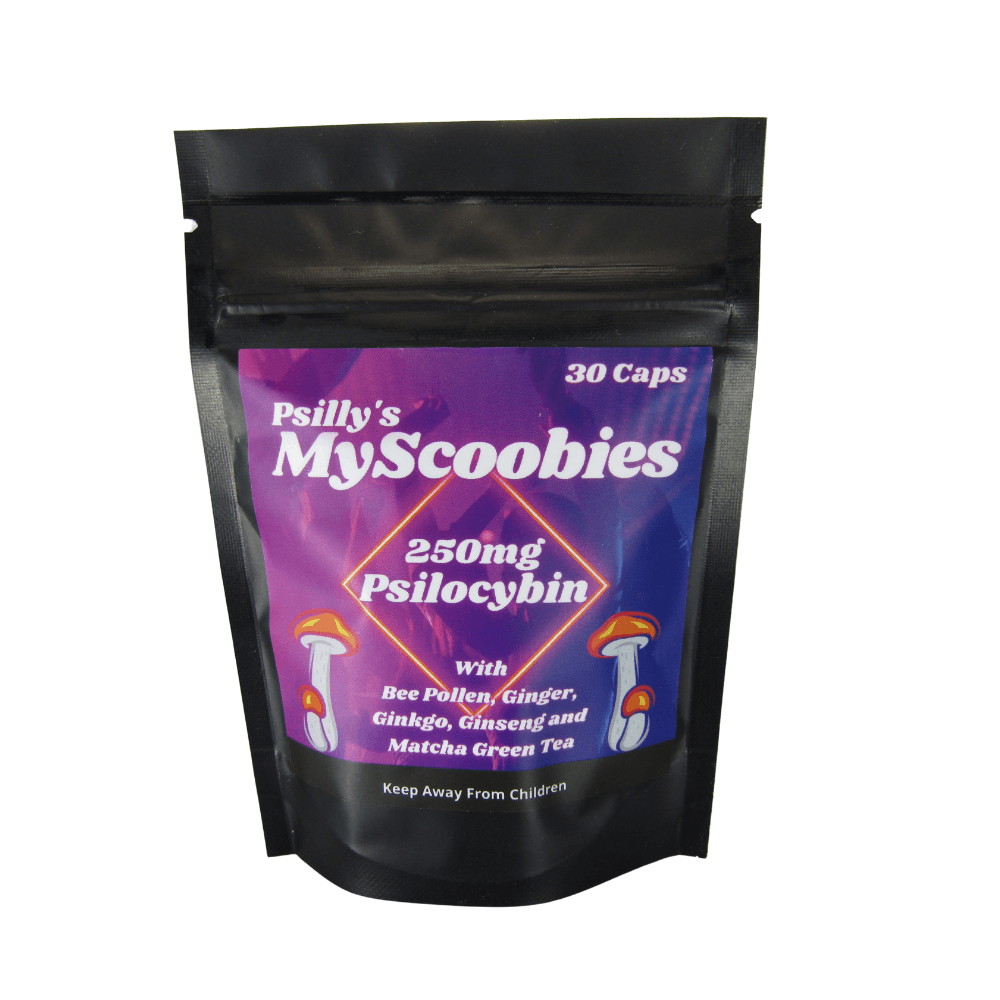 myscoobies 250mg 30 f Psilly's MyScoobies Microdose Caps