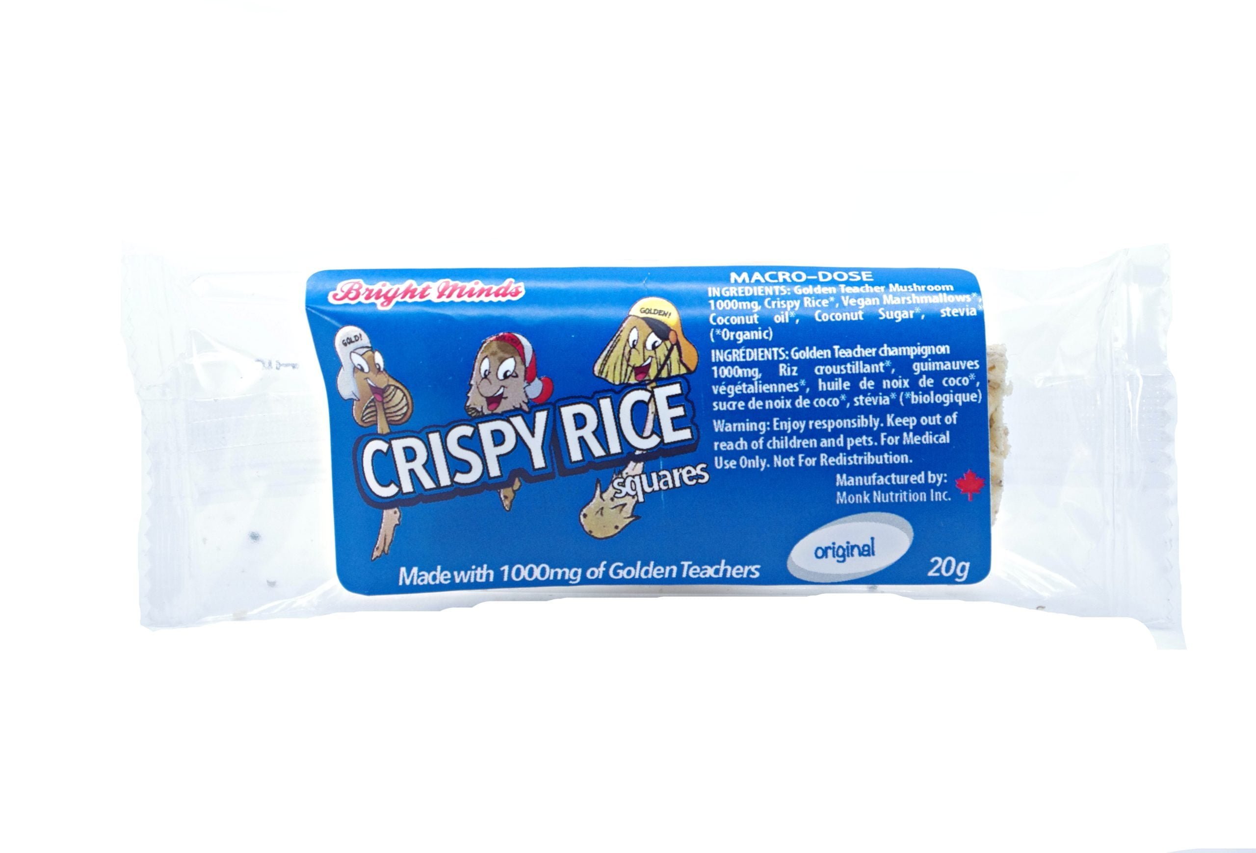 bright minds crispy rice squares f scaled Bright Minds Crispy Rice Marshmallow Squares (1 Gram Golden Teachers)