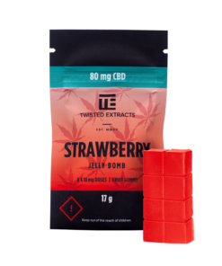 Twsited StrawberryJellyBomb80mgCbd