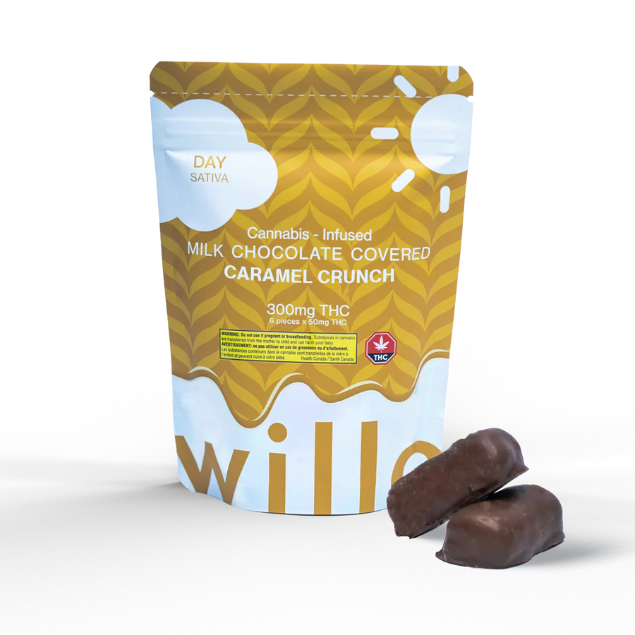 willo Caramel Crunch Willo Milk Chocolate Caramel Crunch - Day (Sativa)