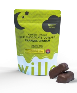 Willo Milk Chocolate Caramel Crunch - Night (Indica)