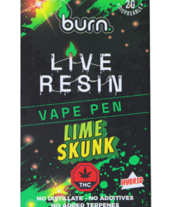 Burn Live Resin Lime Skunk Burn Live Resin Lime Skunk