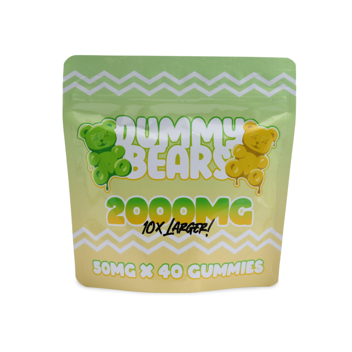Dummy Bears 2000mg Dummy Bears - 50mg Gummies (2000mg THC)