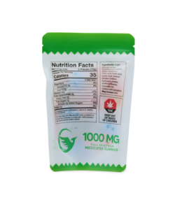 Green Phoenix 1000mg Full Spectrum back