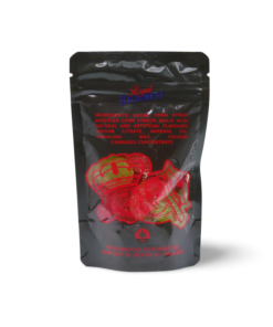 Royal Highness Indica Shatter Gummies back Royal Highness Indica Shatter Gummies back