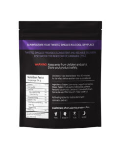 Twisted Extract Blueberry back