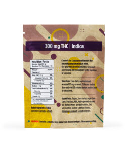 Twisted Extracts SALTED Caramelts indica back Twisted Extracts SALTED Caramelts indica back
