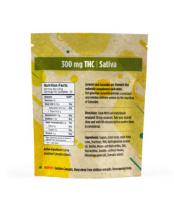 Twisted Extracts SALTED Caramelts sativa back