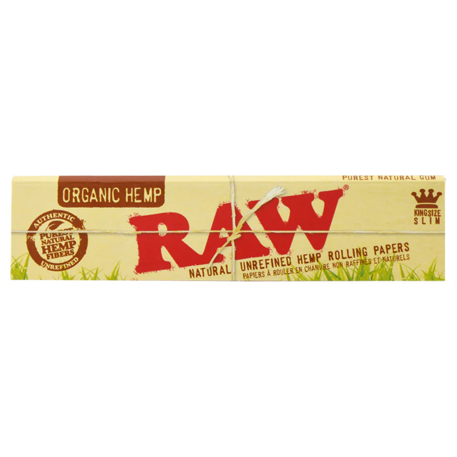 raw organic hemp ks RAW Organic Rolling Papers - King Size Slim