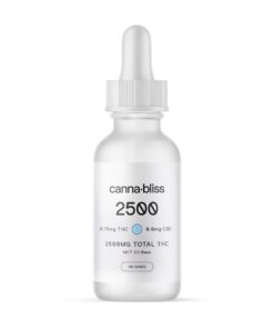 CannaBliss Tincture 2500 THC buy canna bliss 2500mg thc tinctures online
