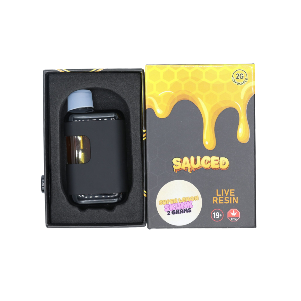 sauced 2g vape Sauced Live Resin Vapes (2g)