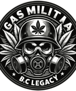 Gas militia circular crop
