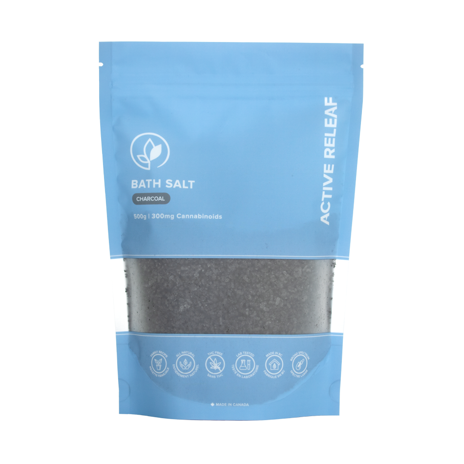 SELFCARE BathSalt CHAR 500g v1 Active ReLeaf - Bath Salts