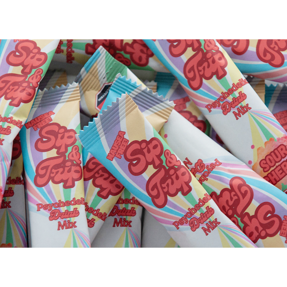 Sour Cherry Drink Mix 1 Sip & Trip - Psychedelic Drink Mix