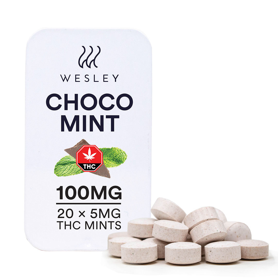 wesley mints chocomint Wesley THC Mints (400mg THC)
