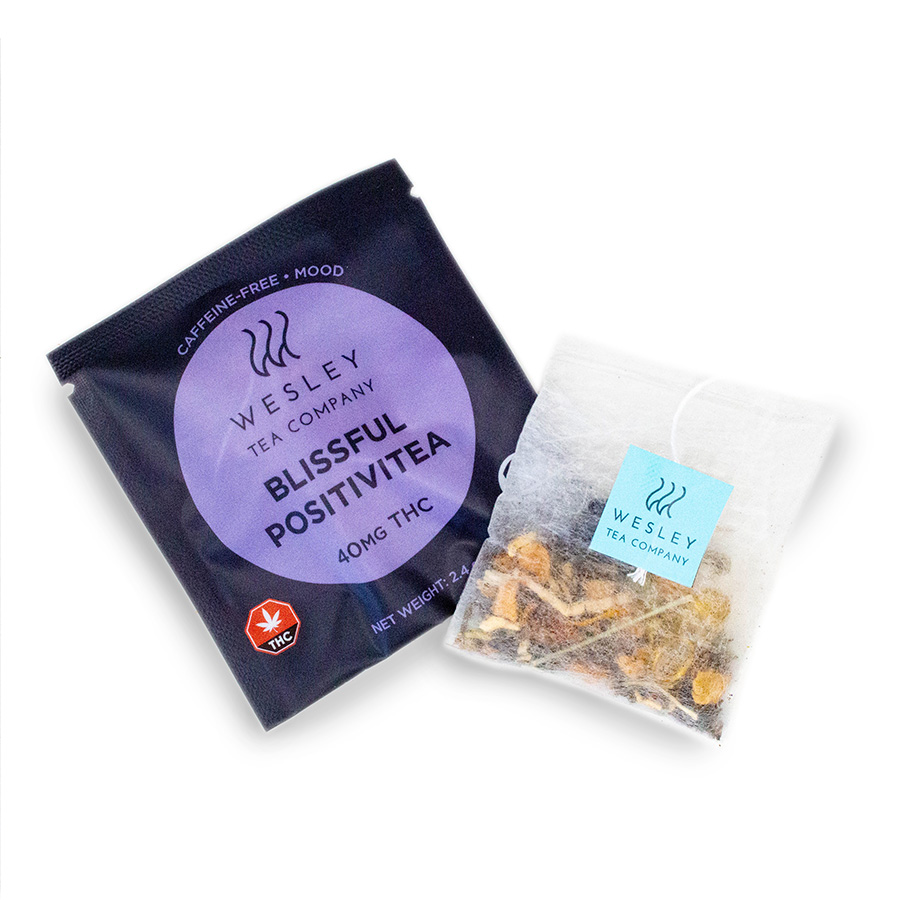 wt images blissful positivitea product image Wesley THC Tea (40mg THC) - Blissful Positivitea