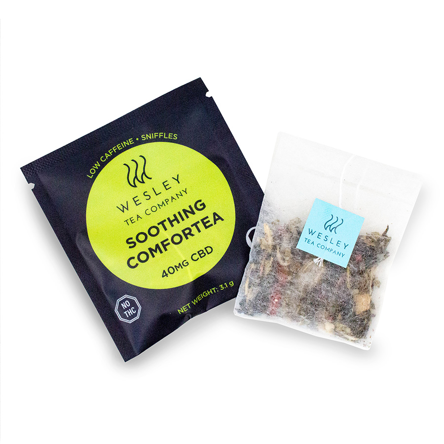 wt images soothing comfortea product image Wesley CBD Tea (40mg CBD)